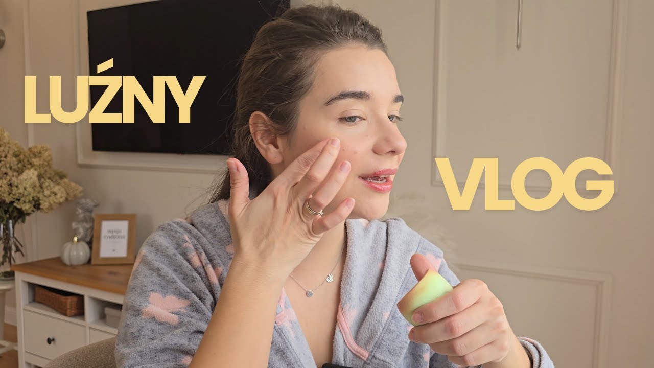 LUŹNY VLOG I Makijaż, pogadanka i paczka dla widzki #vlog