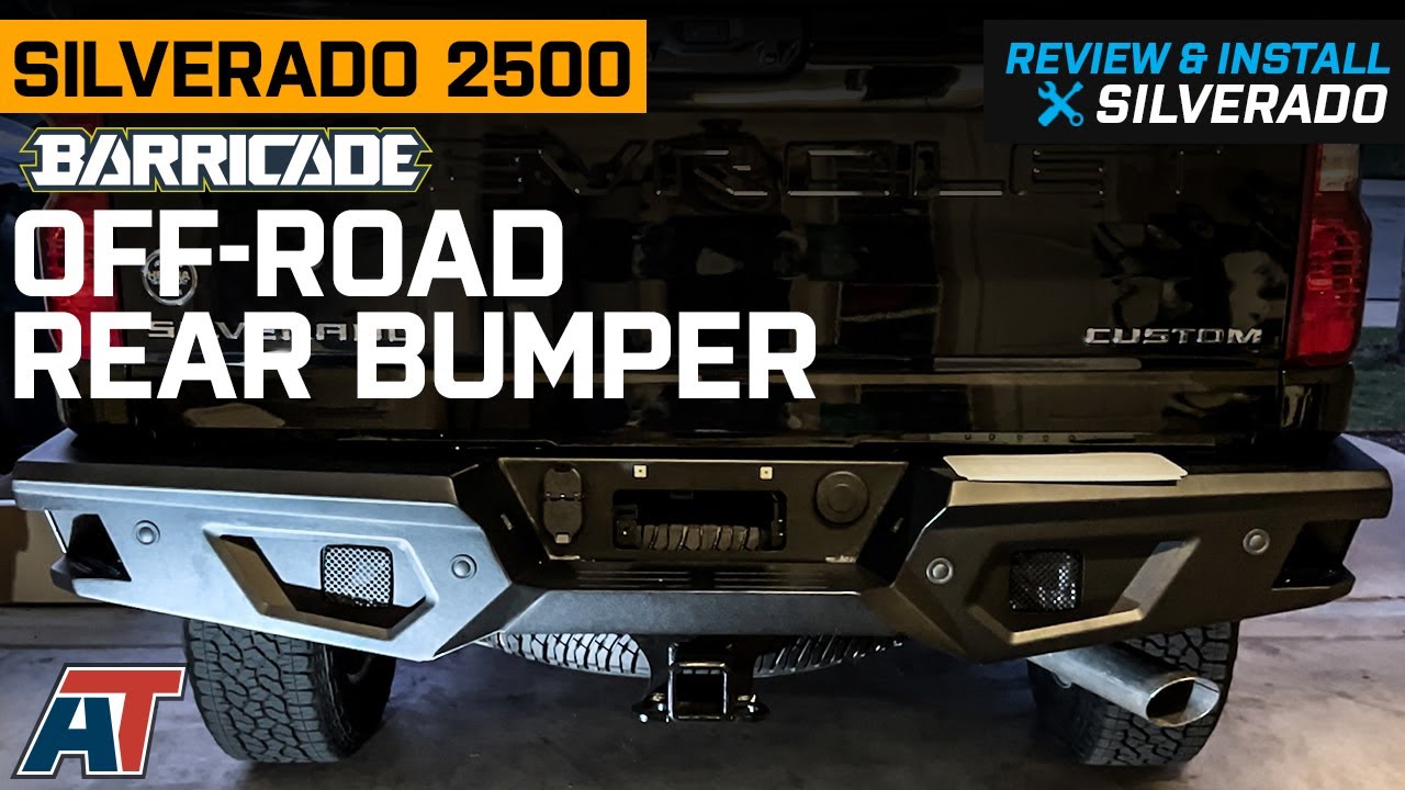 2020-2023 Silverado 2500 Barricade HD Off-Road Rear Bumper Review & Install