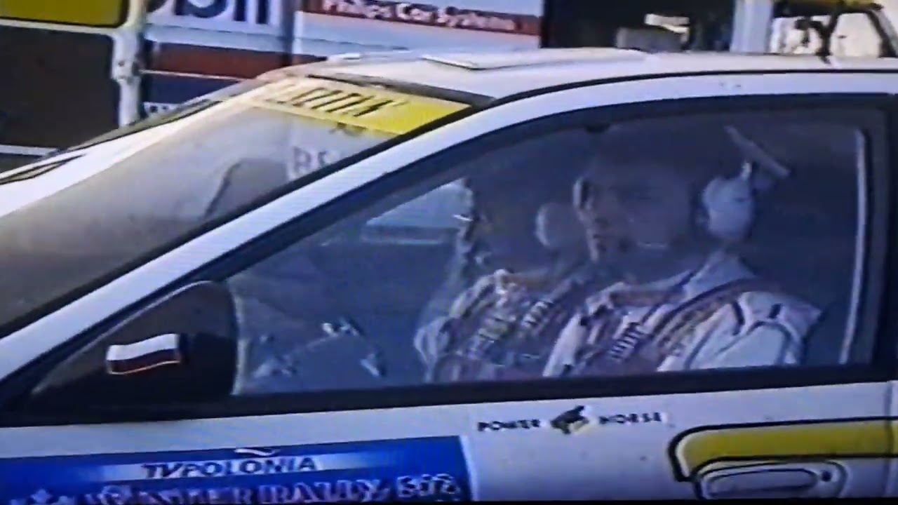 Serwis / 11 Zimowy Rajd Dolnośląski 1997/Krzysztof Hołowczyc, Maciej Wisławski.