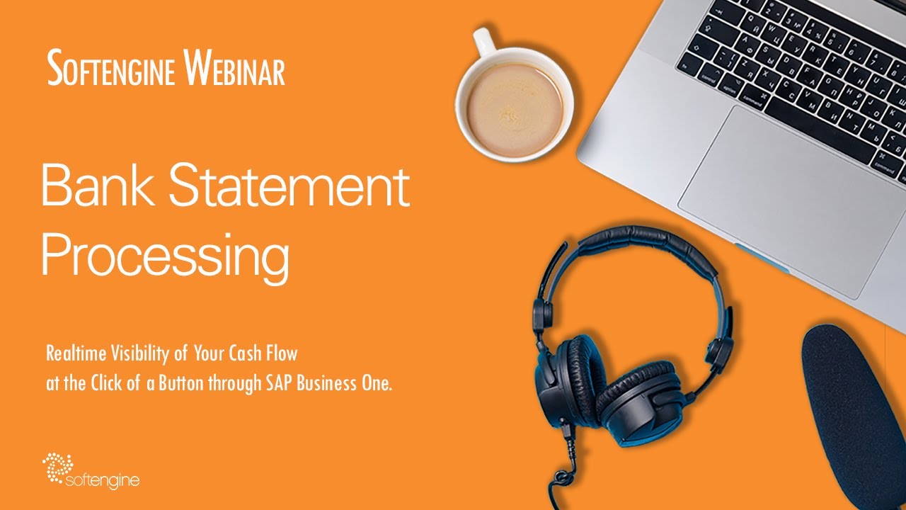 WEBINAR: Bank Statement Processing in SAP Business One