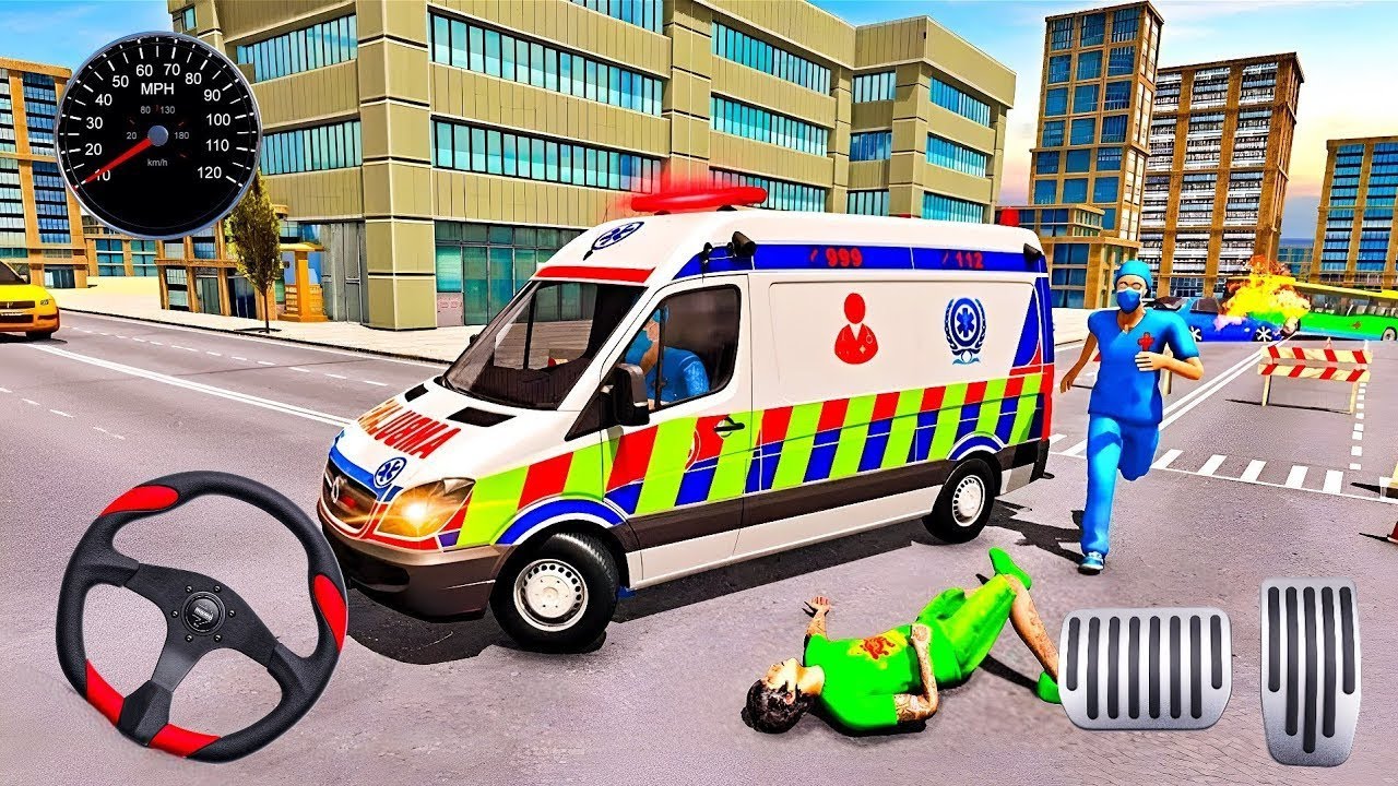 Realistic Firefighter Rescue Simulator 2025 Extreme City Fire Emergency Response 4K Ultra HD Game