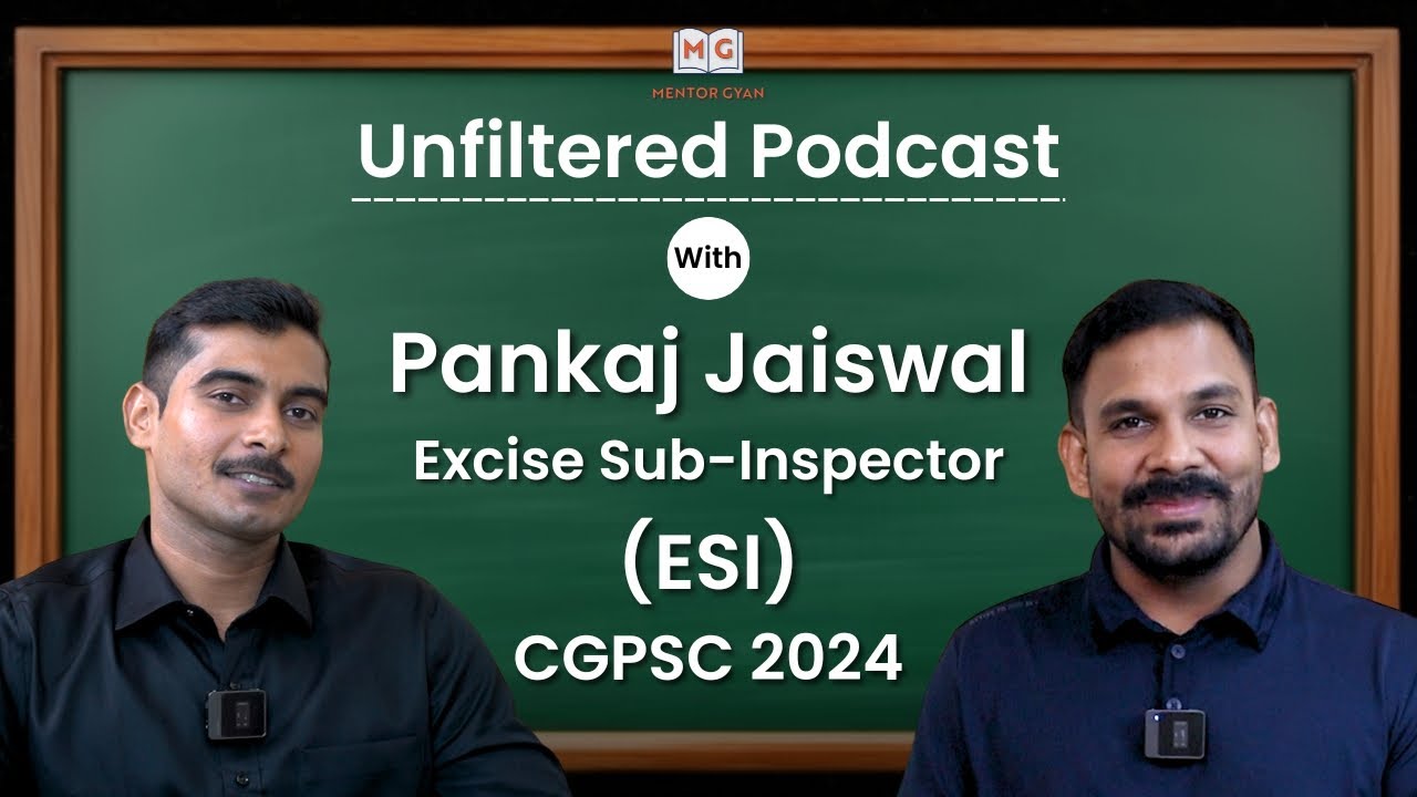 | Unfiltered Conversation With CGPSC Toppers | Pankaj Jaiswal | E.S.I | CGPSC 2024