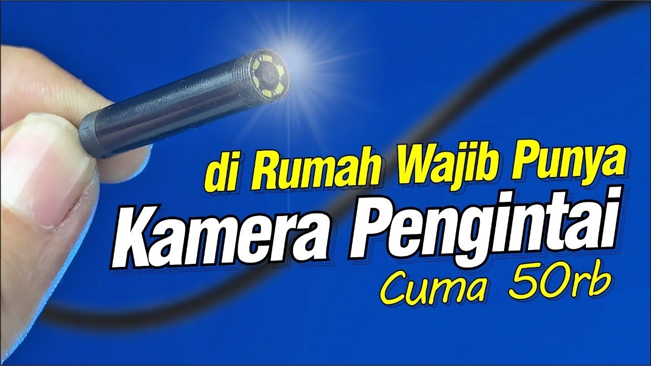 cuma 50rb doang. setiap rumah wajib punya ini | Kamera mini kabel pengintai