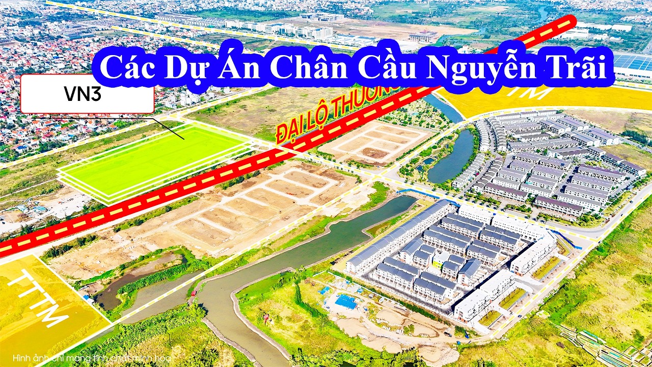Bùng nổ hạ tầng quanh cầu Nguyễn Trãi | Tiến độ các dự án mới nhất