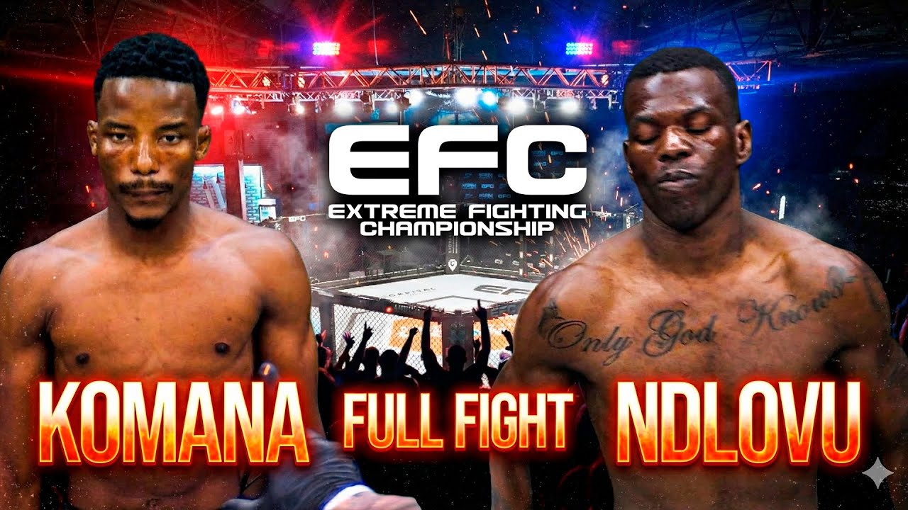 EFC 130: Натаниэль Комана против Годкноуса Ндлову | ПОЛНЫЙ БОЙ