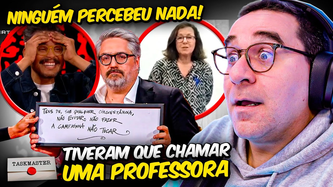 RIC REAGE | TASKMASTER PT 🇵🇹  | T3 | EP 3 | PT 1 | TIVERAM UMA AULA!