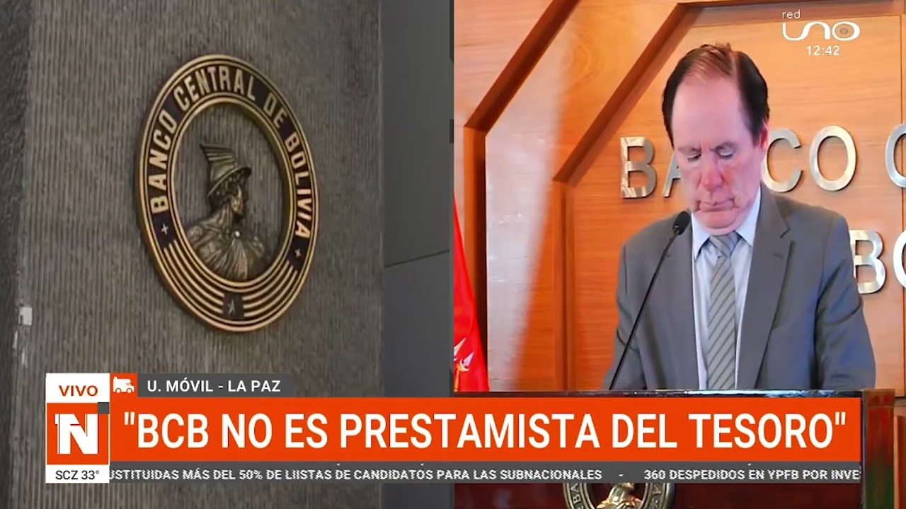 INFORME DEL BANCO CENTRAL DE BOLIVIA