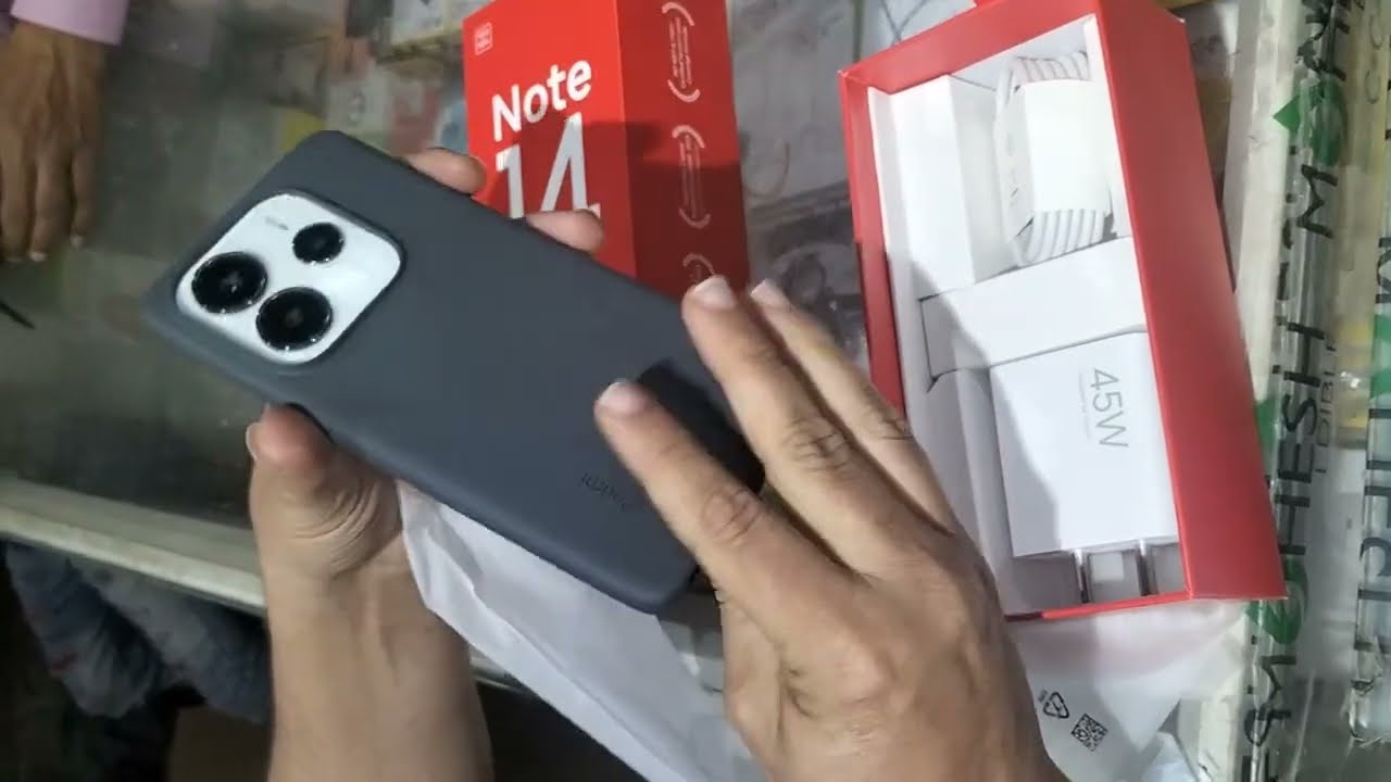 Redmi Note 14 5G unboxing (Mystiqui white 🤍)