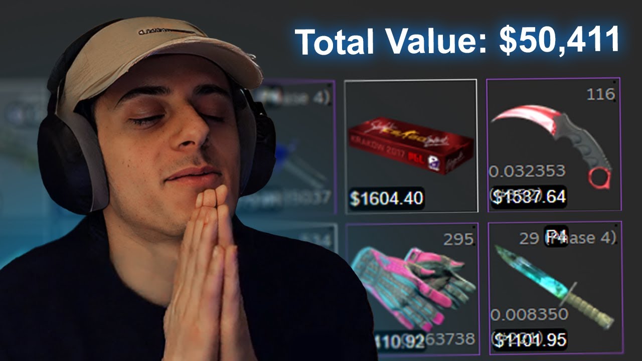 My $50,000 Counter Strike Inventory...