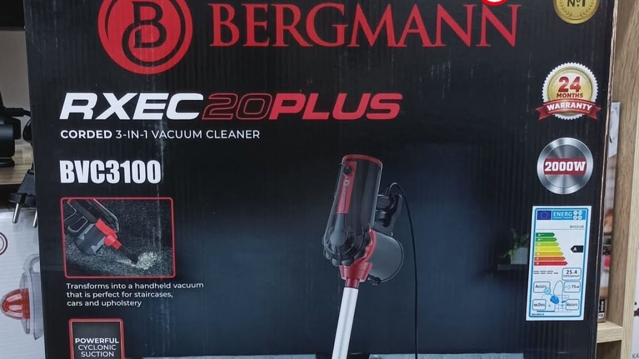 Aspirateur Bergmann Bali 2000watt Promotion 🔥🔥💣