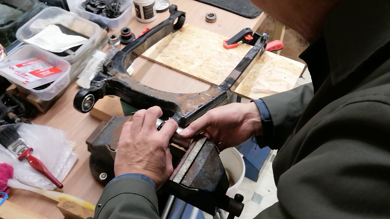 How to Install Harley Davidson Sportster Swing Arm Bearings