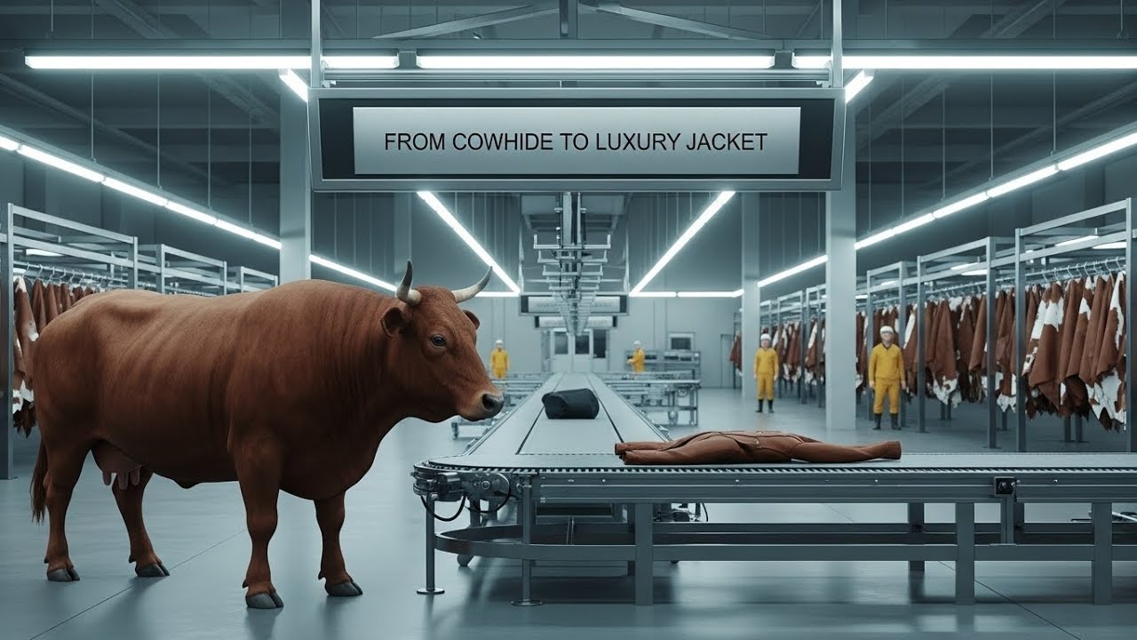 Inside the Luxury Leather Jacket Factory &ndash; (Full Process) How Premium Outerwear Is Made
