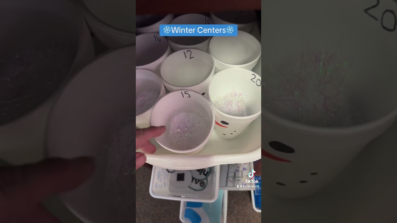 ❄️Winter Centers❄️