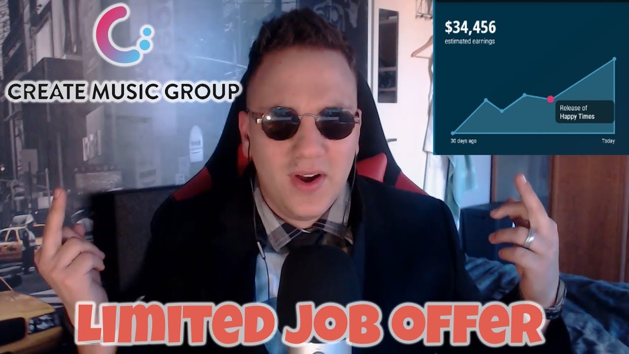 Create music group job offer (parody)