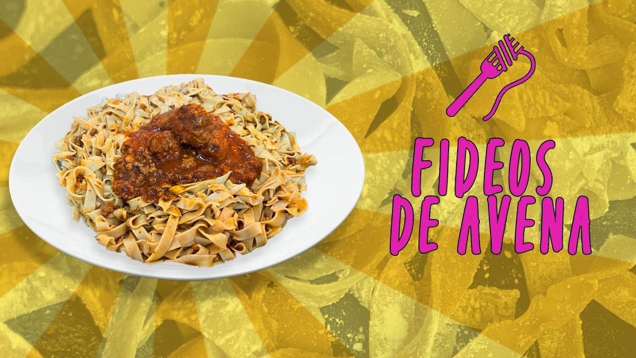 Fideos de avena 🍝