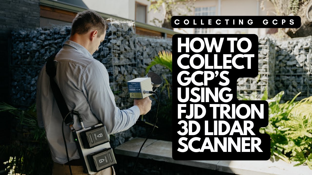 How to collect GCPs using FJD Trion 3D LiDAR Scanner