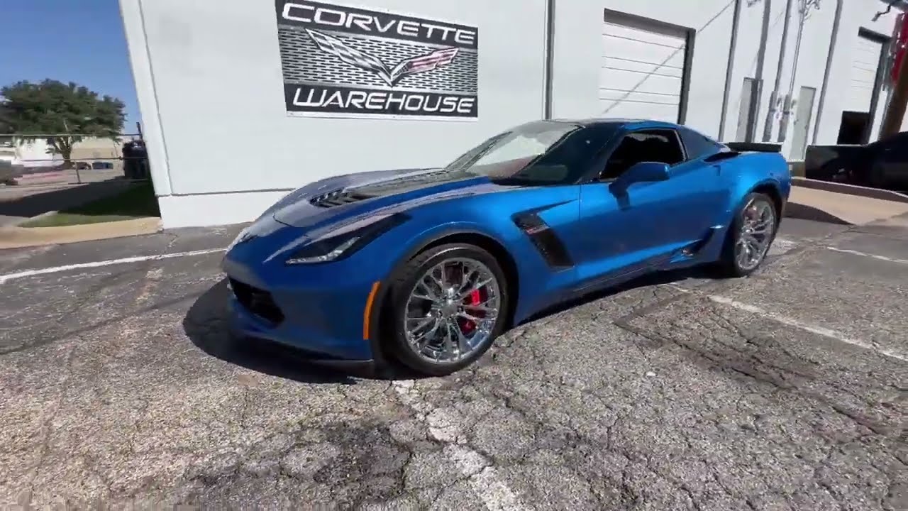 2016 Chevrolet Corvette Laguna Blue Z06