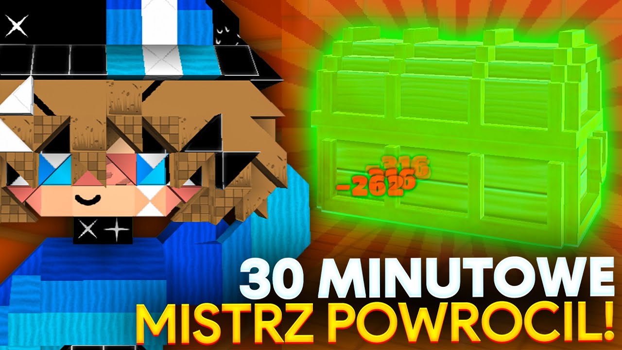 MISTRZ POWR&Oacute;CIŁ 👑 30 minutowe KOPANIE w BlockStarPlanet!