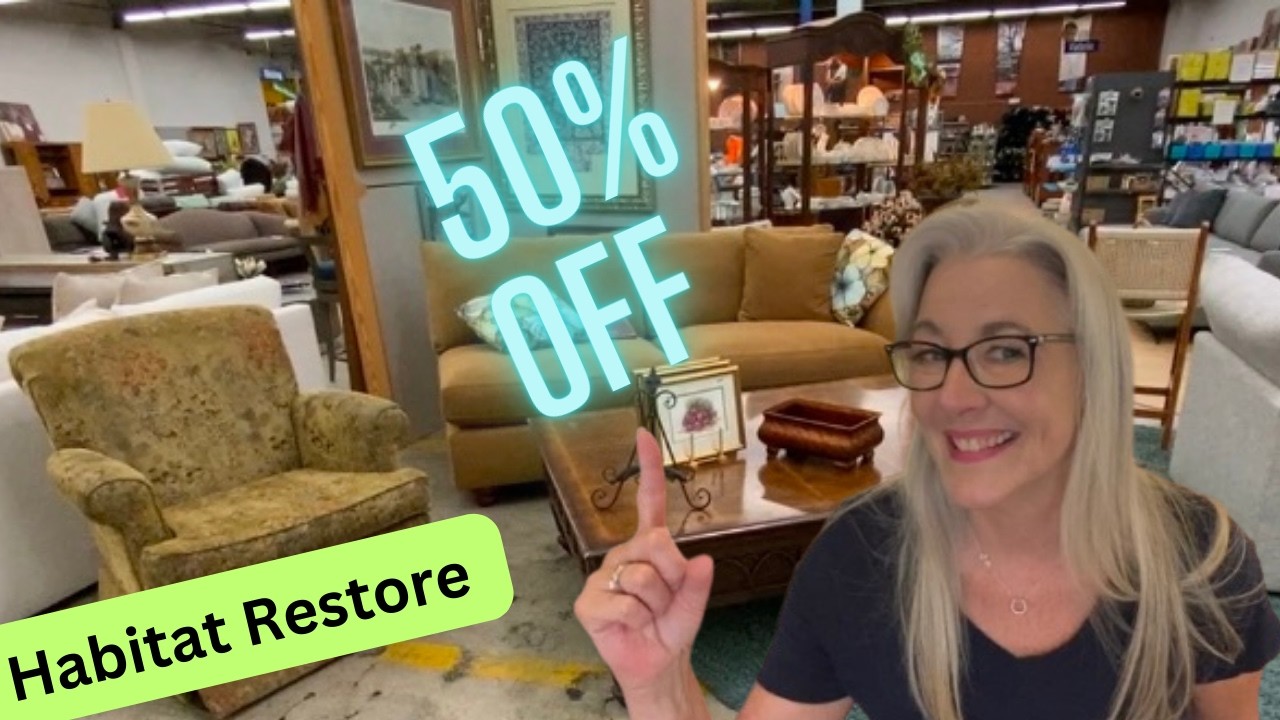 Huge 50% Off Sale THROUGH SATURDAY at this Habitat Restore