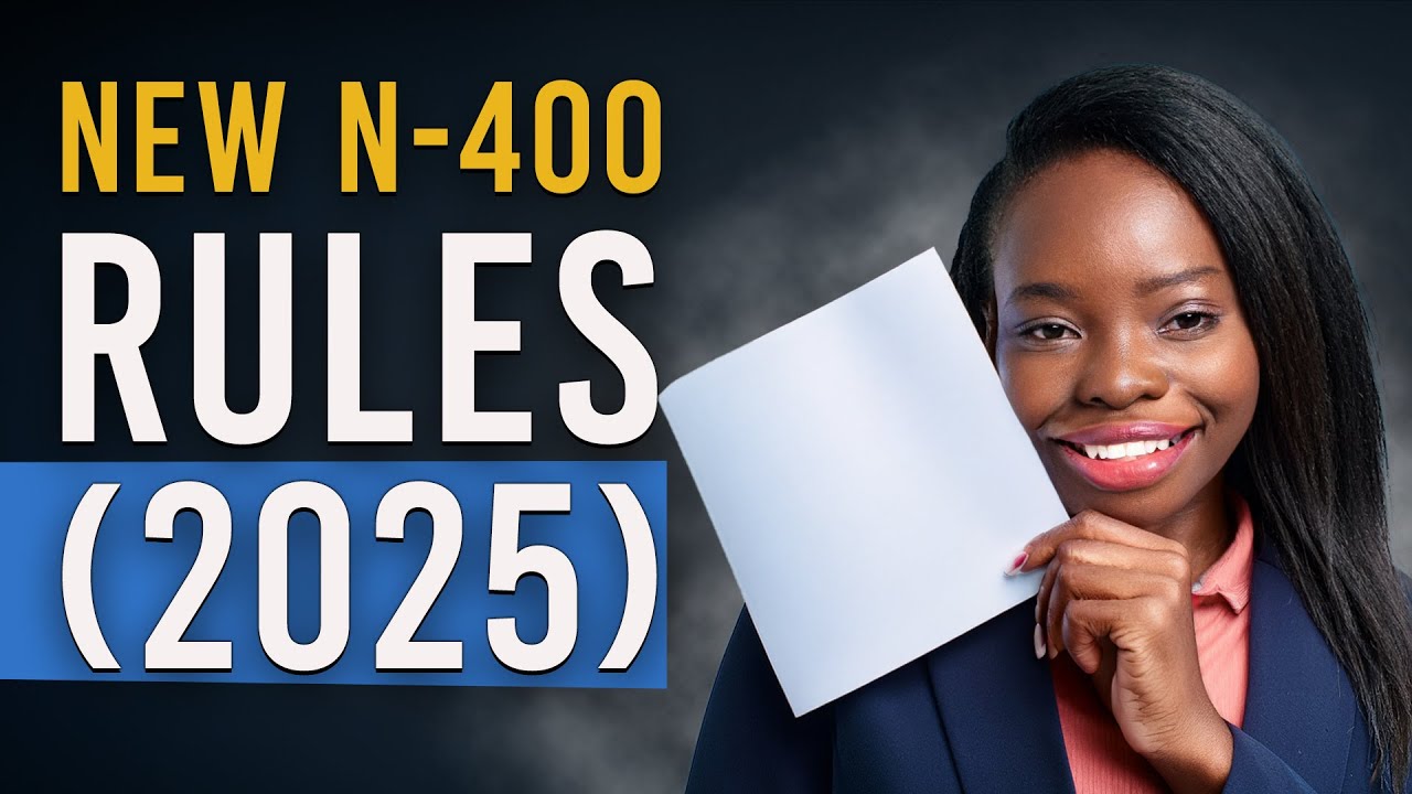 Новые правила N-400 на 2025 год! Вот что меняется в процессе получения гражданства 👇