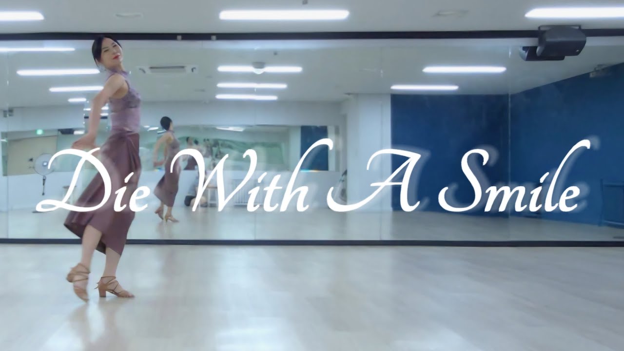 Die With A Smile Linedance| Advanced- Rolling  Count| Demo | 고급라인댄스 | ⭐KSLDA 교육위원 이희선