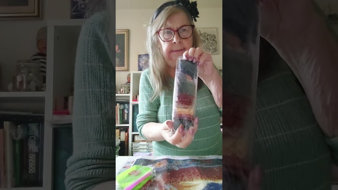 Diamond painting Helen # Shein haul 1 af 2 # nyt Give away ord #187