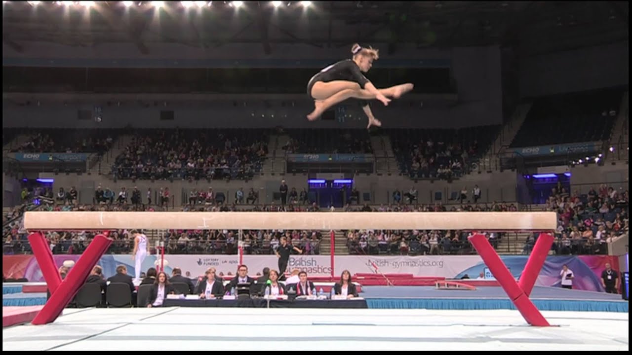 Rebecca Tunney - Beam - British Championships 2012 - Apparatus Finals