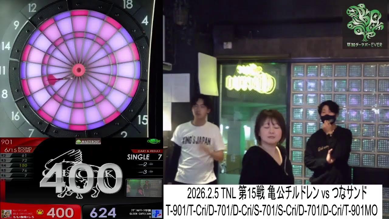 2026.2.5 TNL 第15戦 亀公チルドレン vs つなサンド
