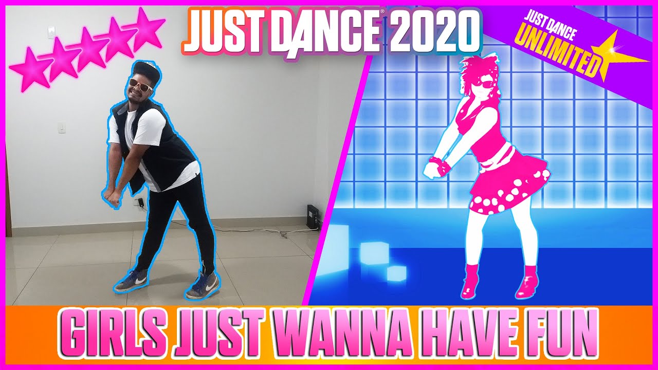 Just Dance Unlimited - Girls Just  Wanna Have Fun by Cyndi Lauper | Gameplay