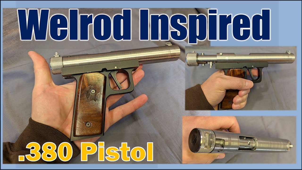 Welrod Inspired – 380 Single Shot Pistol