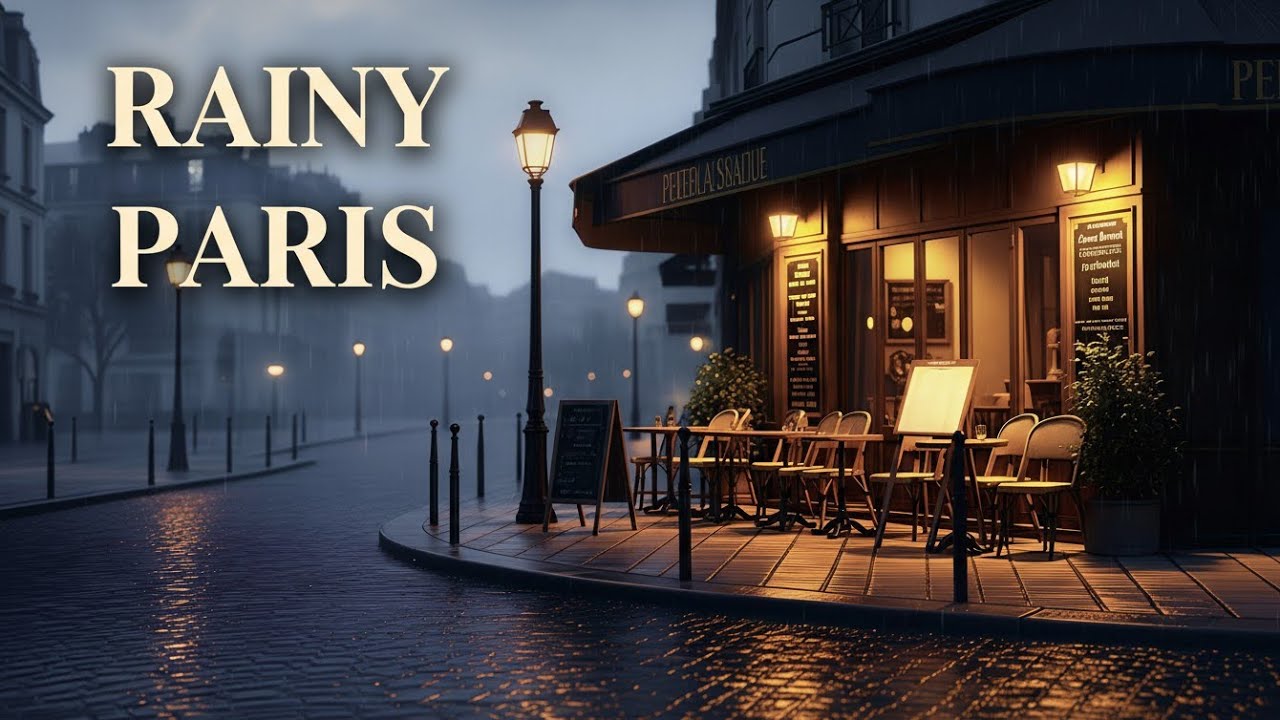 Rainy Afternoon in Paris | Relaxing Piano Music for Study & Focus
