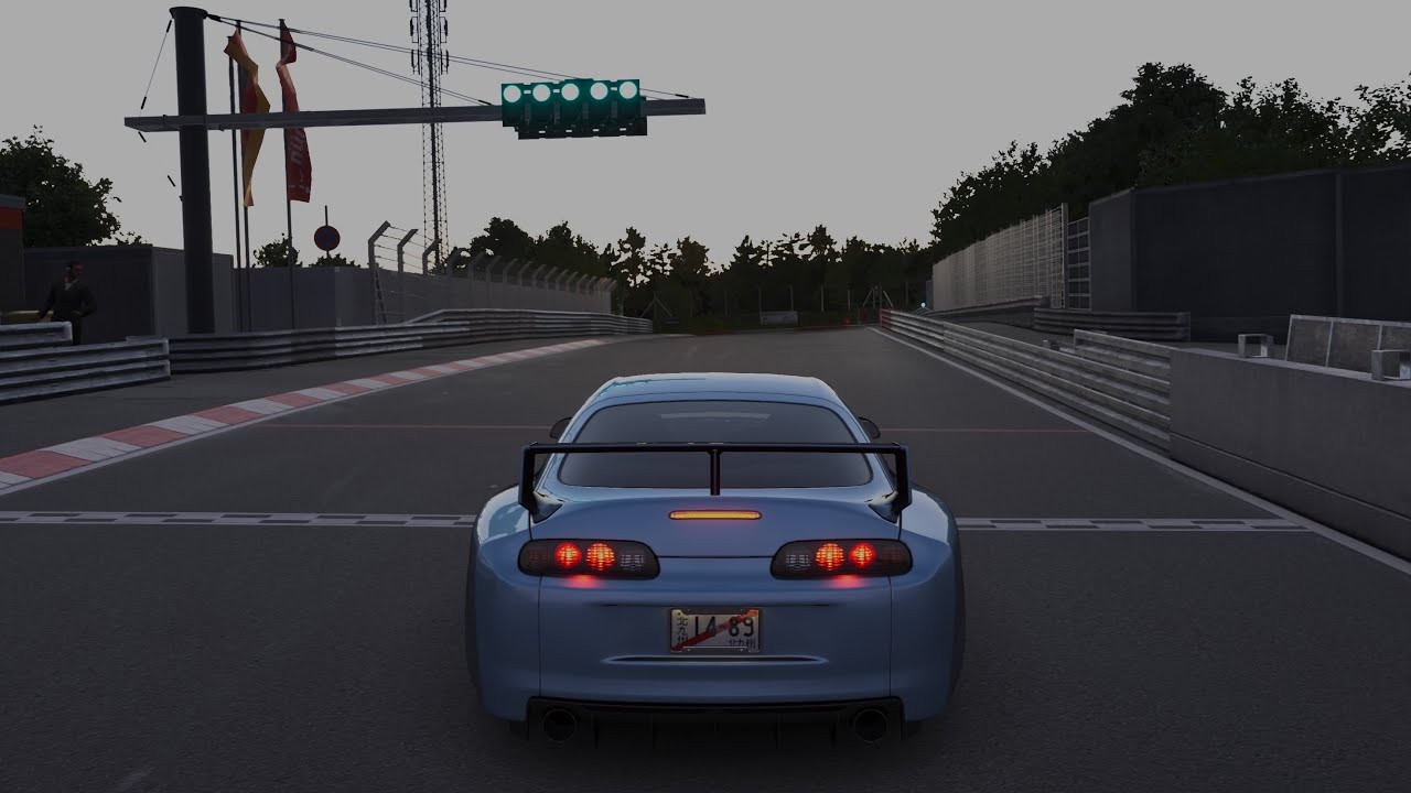 Gran Turismo 7 - Toyota Supra GT Road Car (JZA80) Gameplay on The Nurburgring.