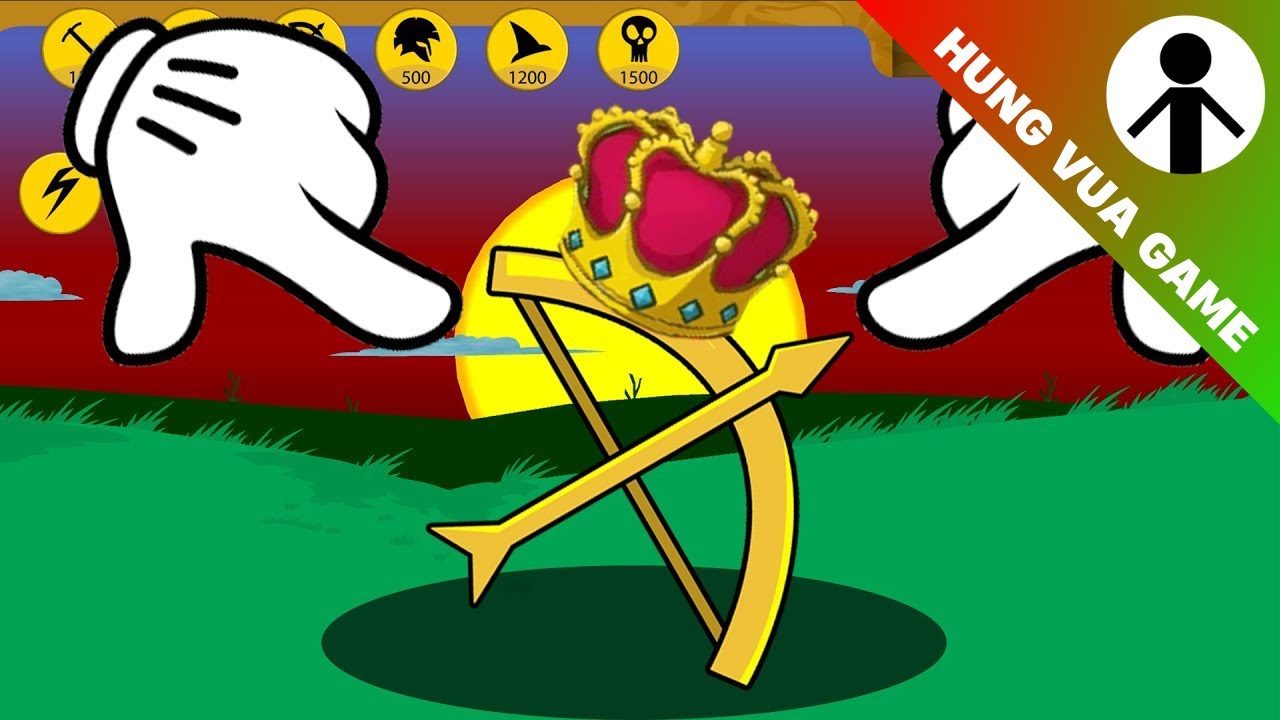 SUMMON GOLDEN STICKMAN SUPER ARCHERY | STICK WAR LEGACY - Hung Vua Game