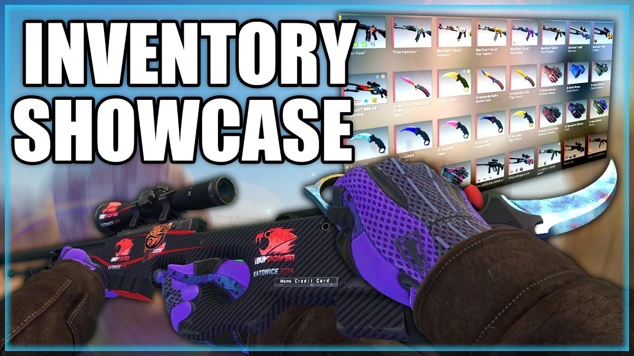 My GOD TIER CS:GO INVENTORY! (Blue Gems, Katos & Every Skin)