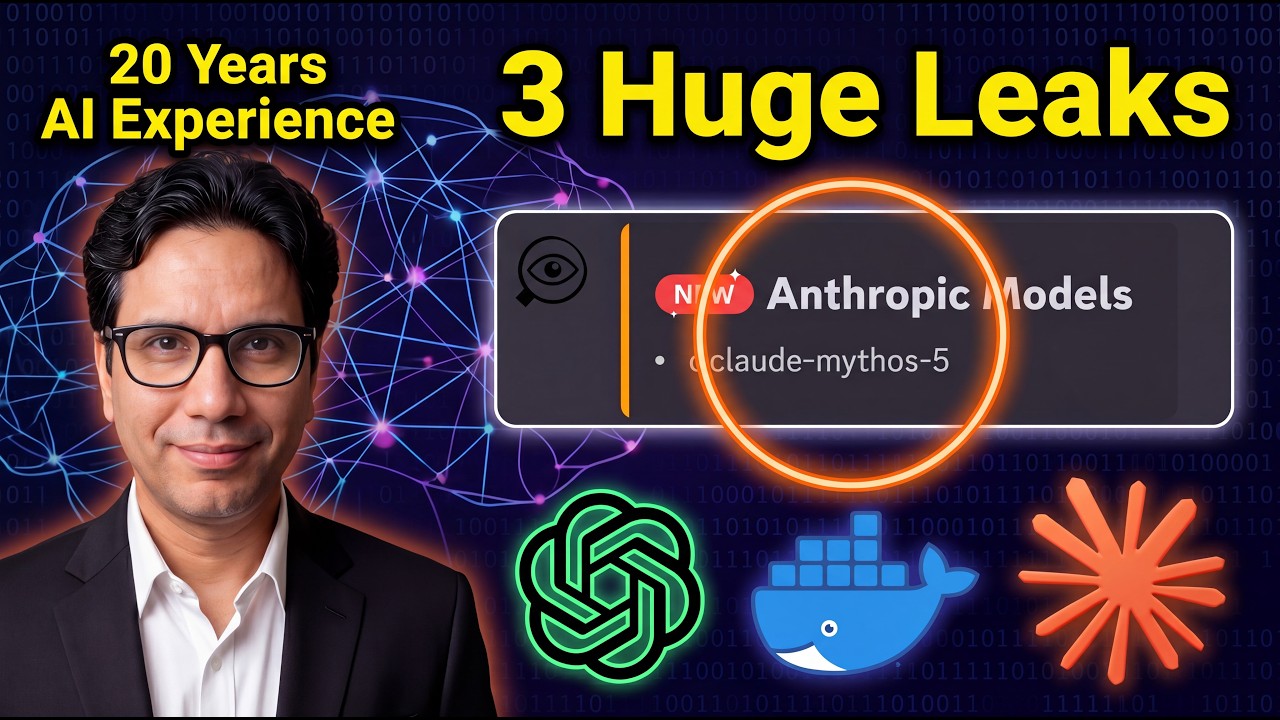 Claude Mythos 5 Leaked + GPT-5.6 Out (4 New Updates)