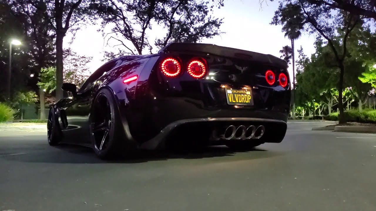 Best Sounding Stock Manifold and Cats C6 Corvette Z06 Cammed Idle and Revs with Borla Ataks