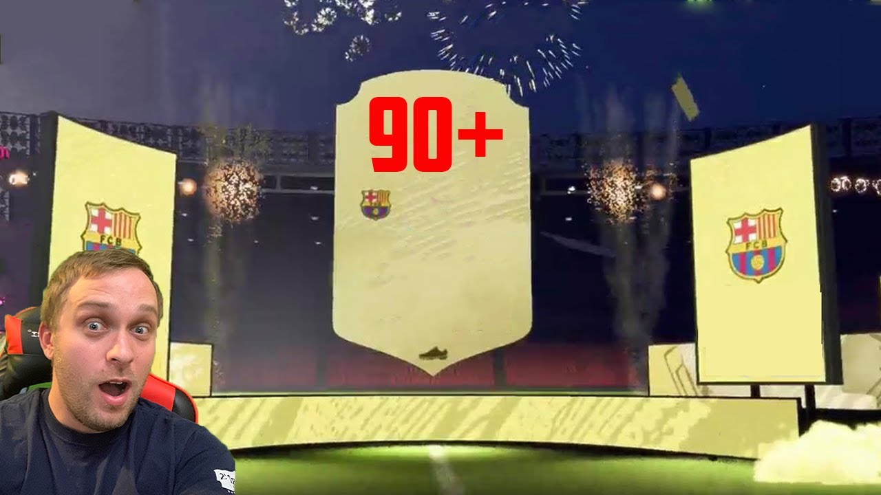 Huge 90+ rated player back to back walk outs best fifa packs of fifa 20