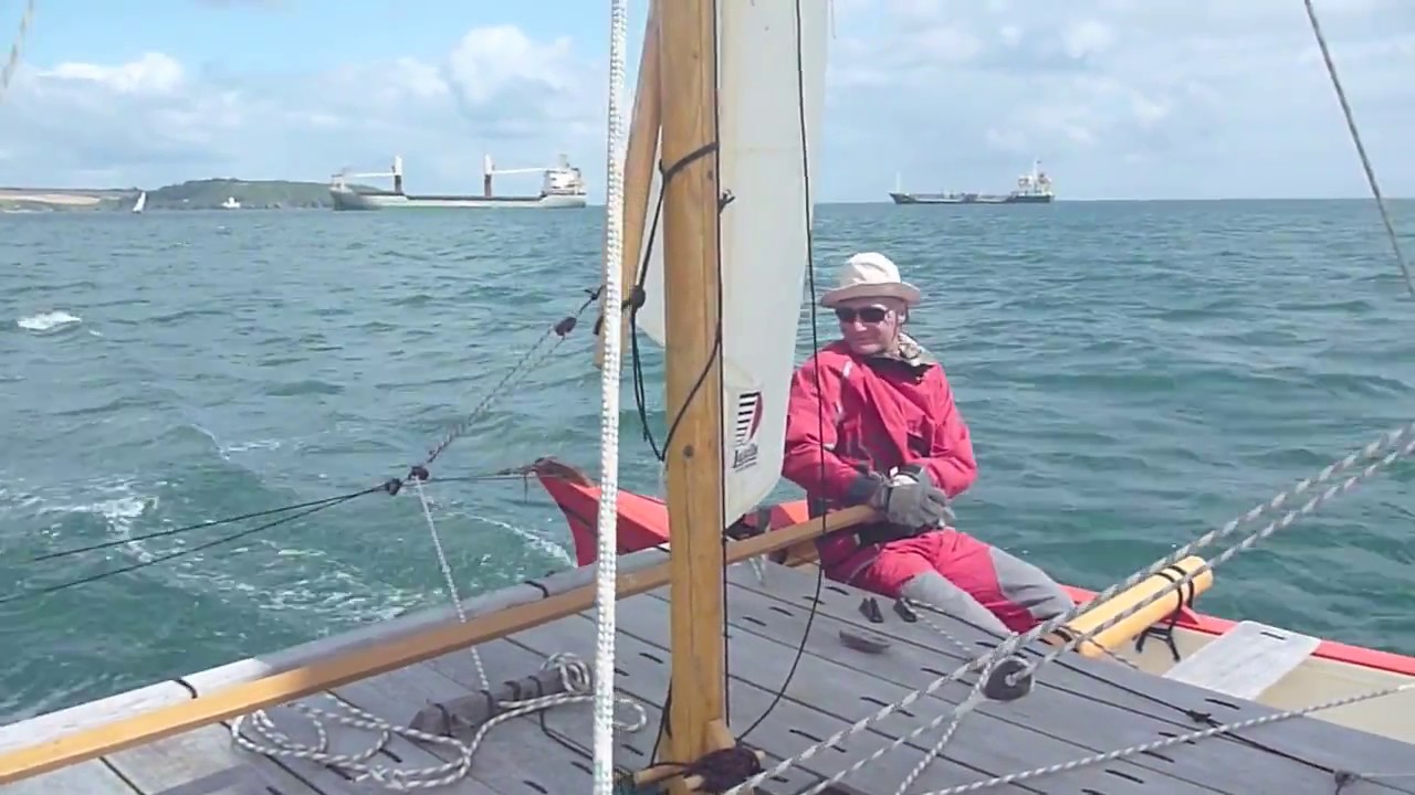 Amatasi sailing to Helford River