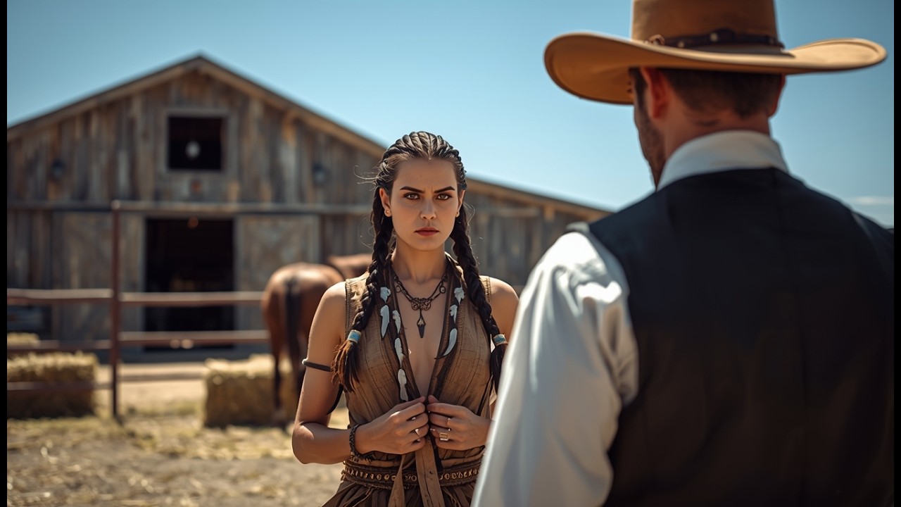 Rancher, do you desire me like the others?, asked the Apache Widow as she approached|Gentle West