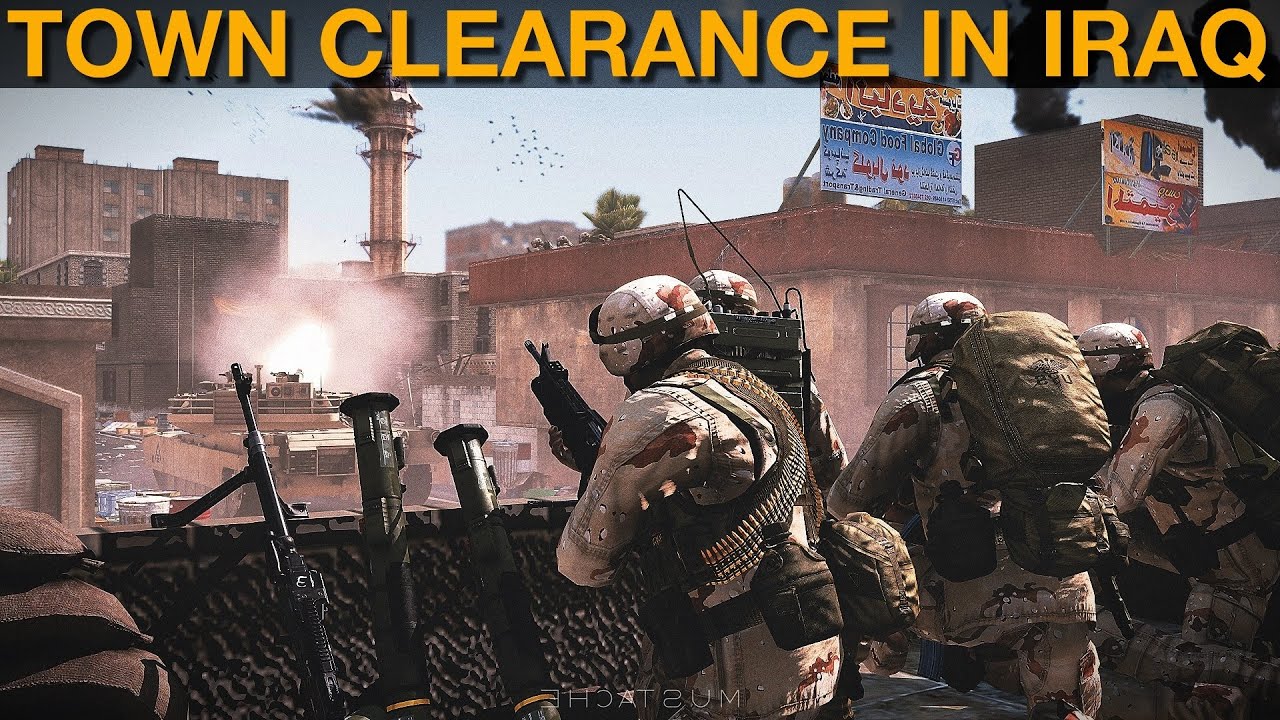 Desert Storm Campaign: DAY 1 Securing Town | Arma 3