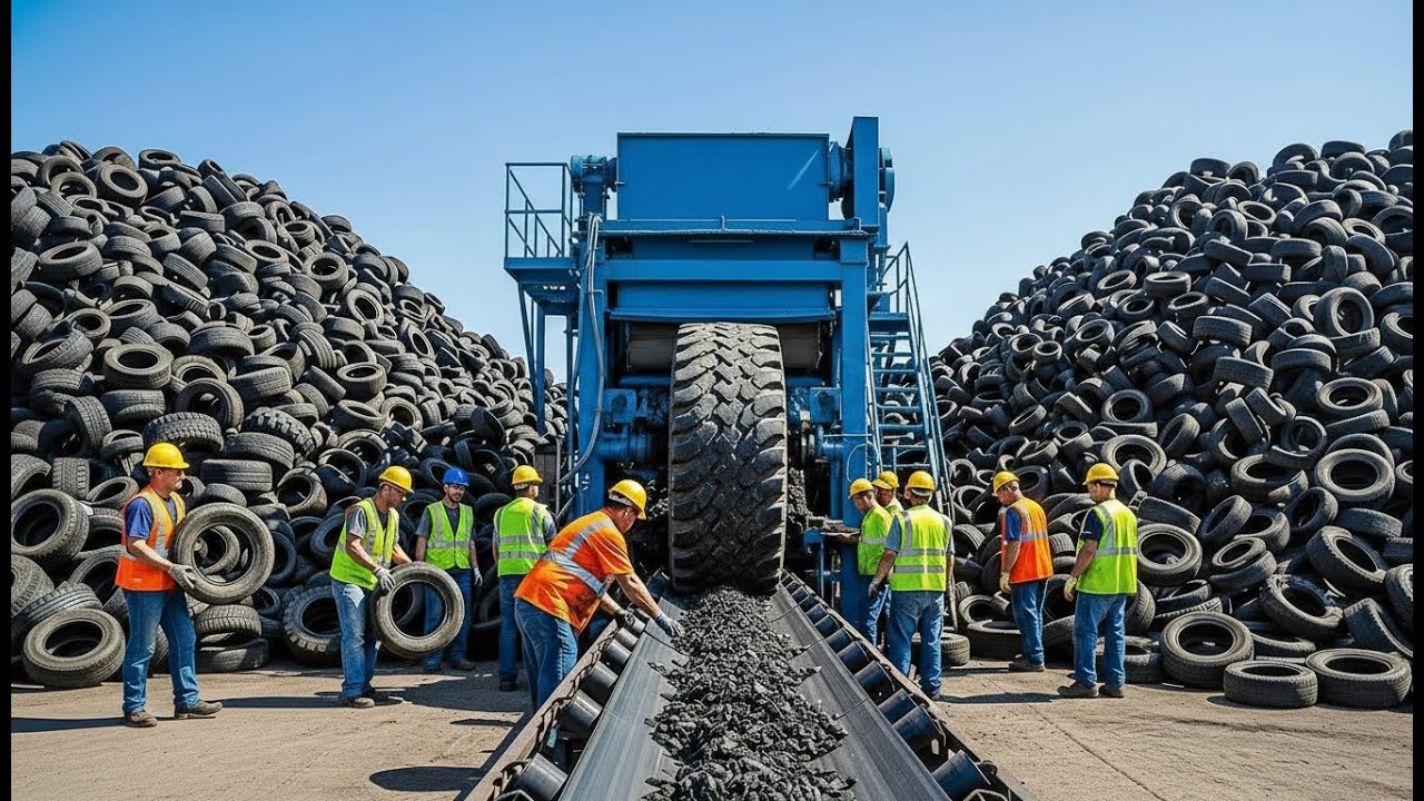 Inside a Car Tire Factory: The Incredible Process of How They're Crafted
