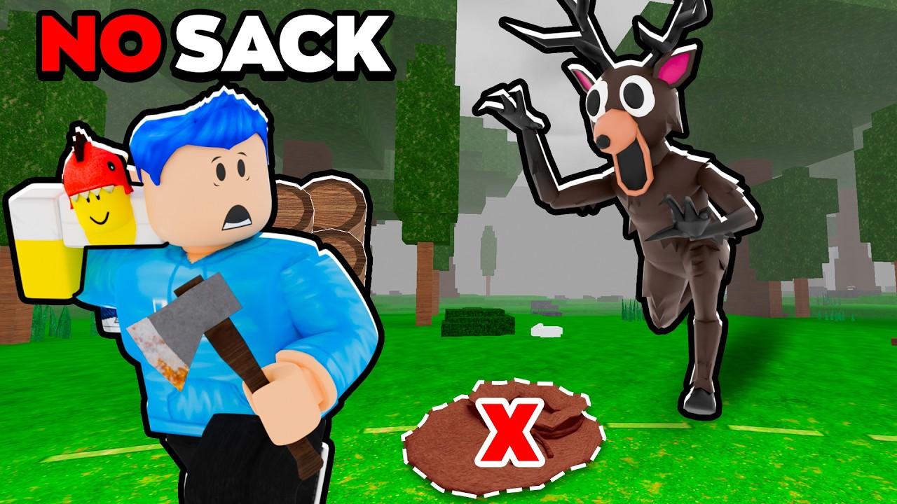 Surviving 99 Nights BUT I CAN'T USE A SACK!!