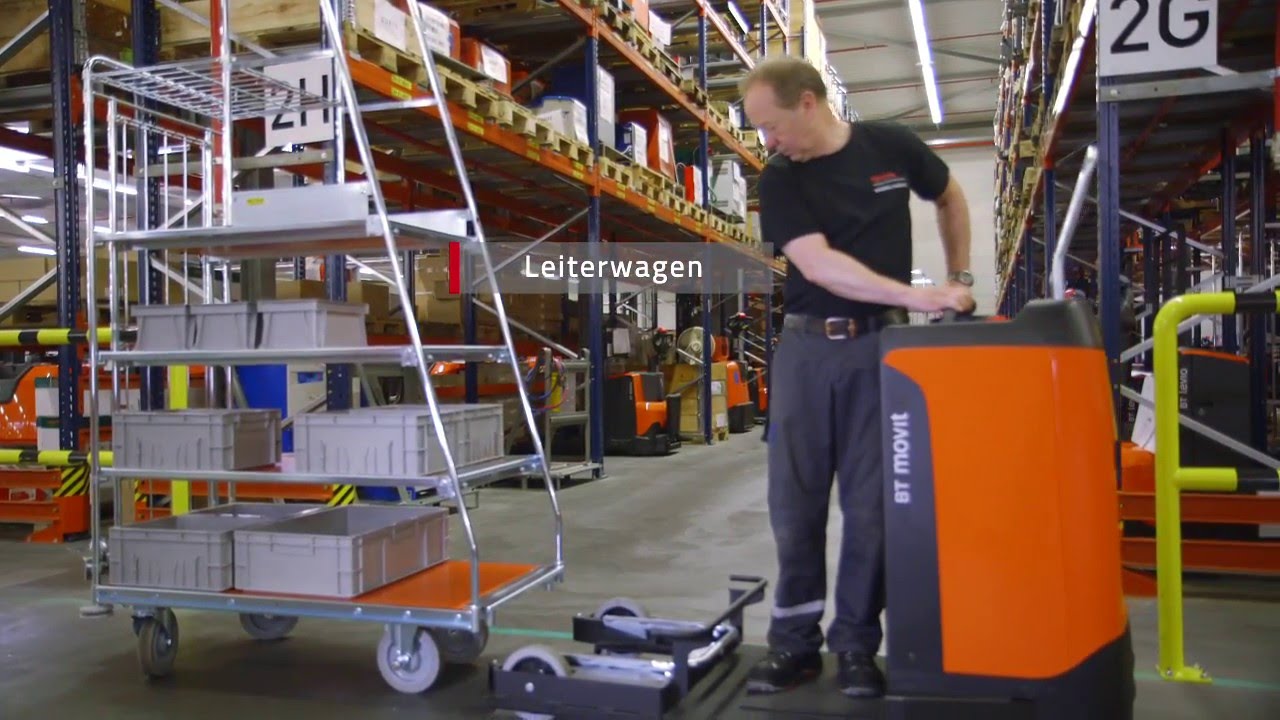 BT Movit N-Serie - Kommissionierer mit Leiterwagen
