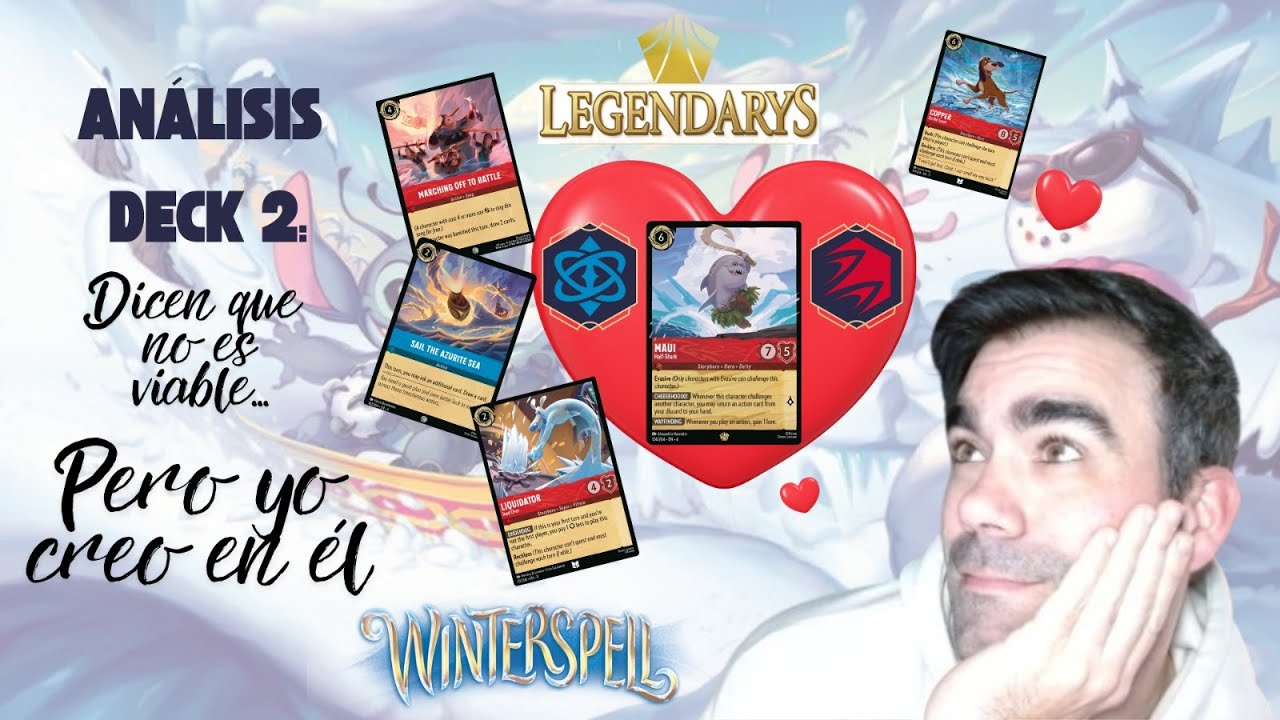 Lorcana meta Deck: Análisis deck 2: Rubí&Shapphire, Yo creo en él 🔵🔴