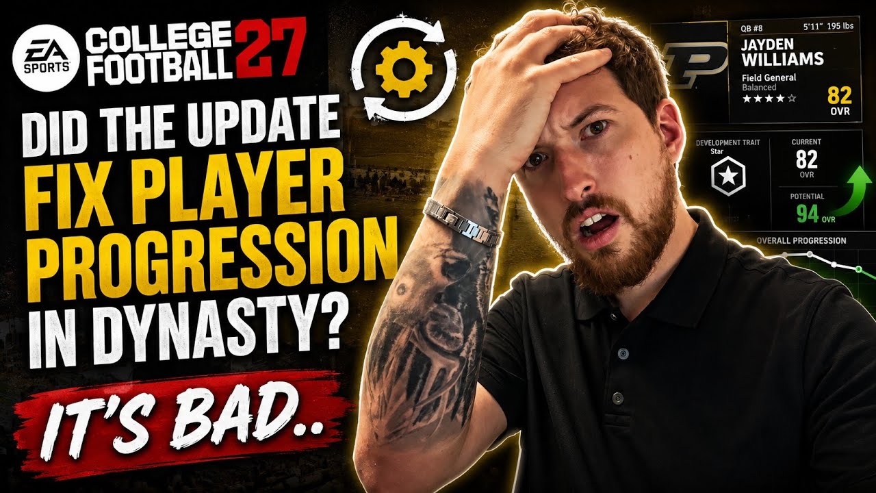 Did The New Update Actually Fix Progression?? | CFB 27