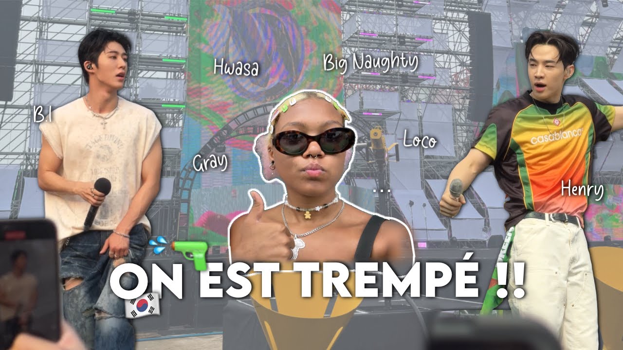 ON VA AU WATERBOMB DE SUWON ( Hwasa, B.I, Loco... ) 🇰🇷