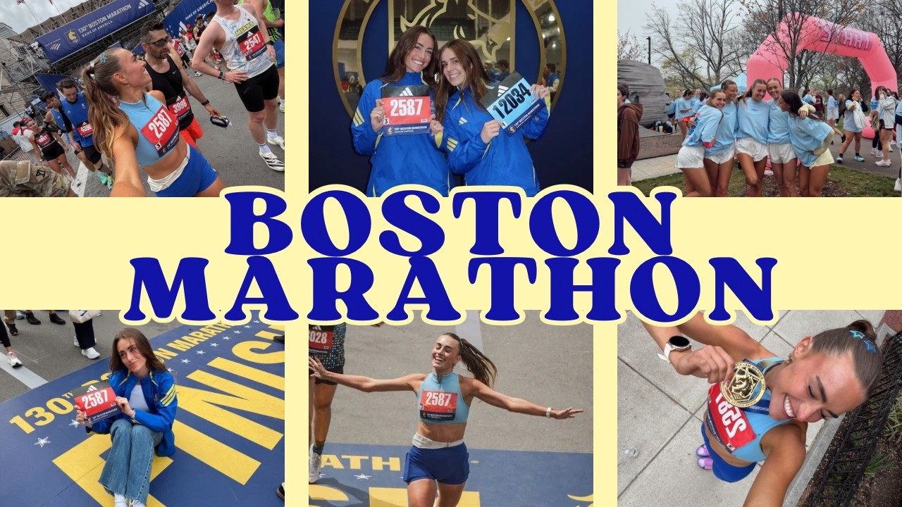 I RAN MY FIRST BOSTON MARATHON?!?! trufru shakeout run | 2:50 marathon | weekend in boston