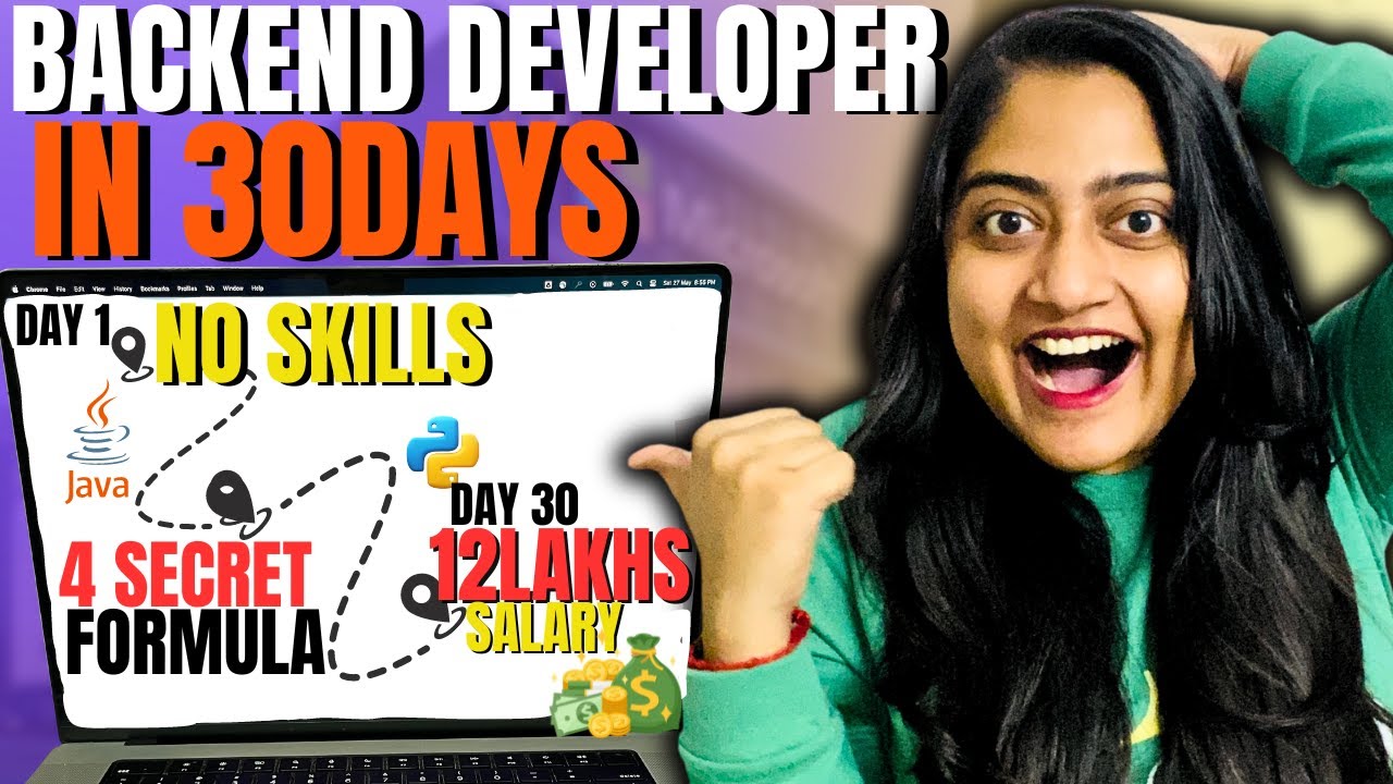 Incredible😡Become BACKEND DEVELOPER in 30days Easily😳🔥