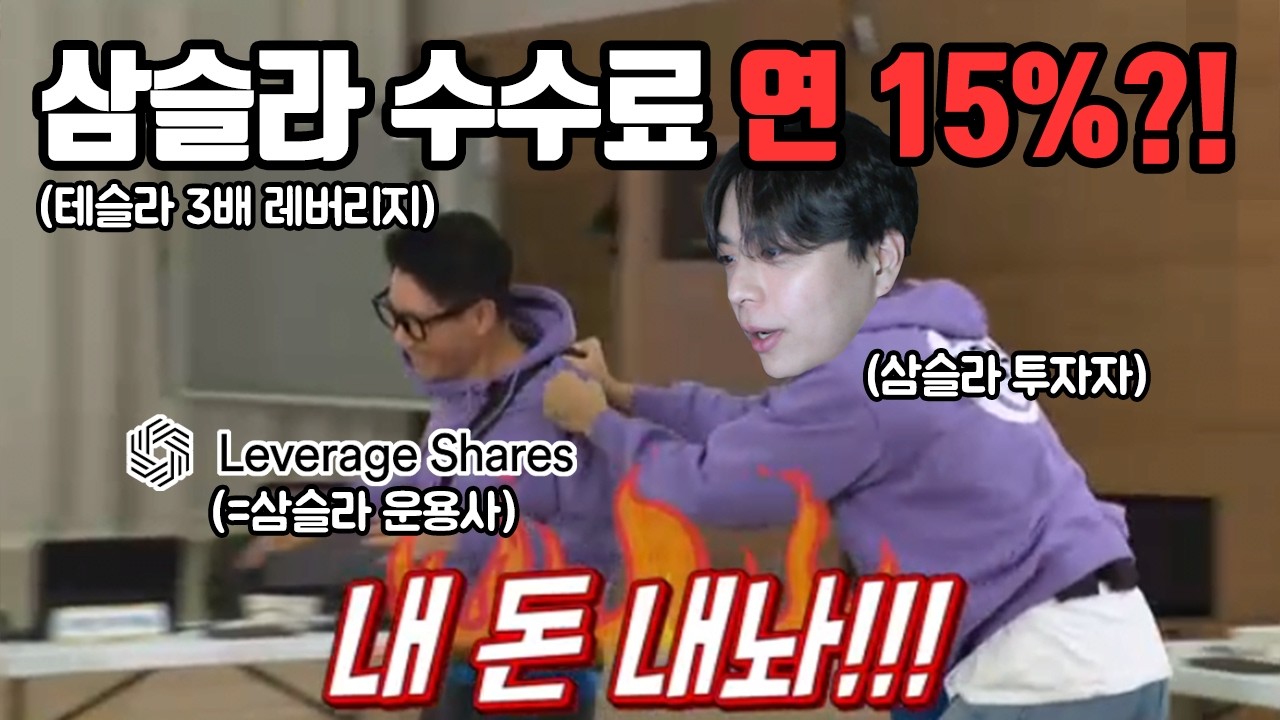 테슬라 3배 레버리지(삼슬라)의 진짜 수수료는 몇% 일까?🤔 | 숨어 있는 비용을 포함한 정확한 수수료에 대해 알아보자 2024년 최신판