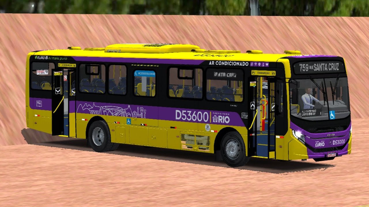 🚨LANÇAMENTO DE MOD🚨 Caio Apache Vip V OF-1721 Mercedes-Benz Euro 6 pintura Campo Grande-Padronizada